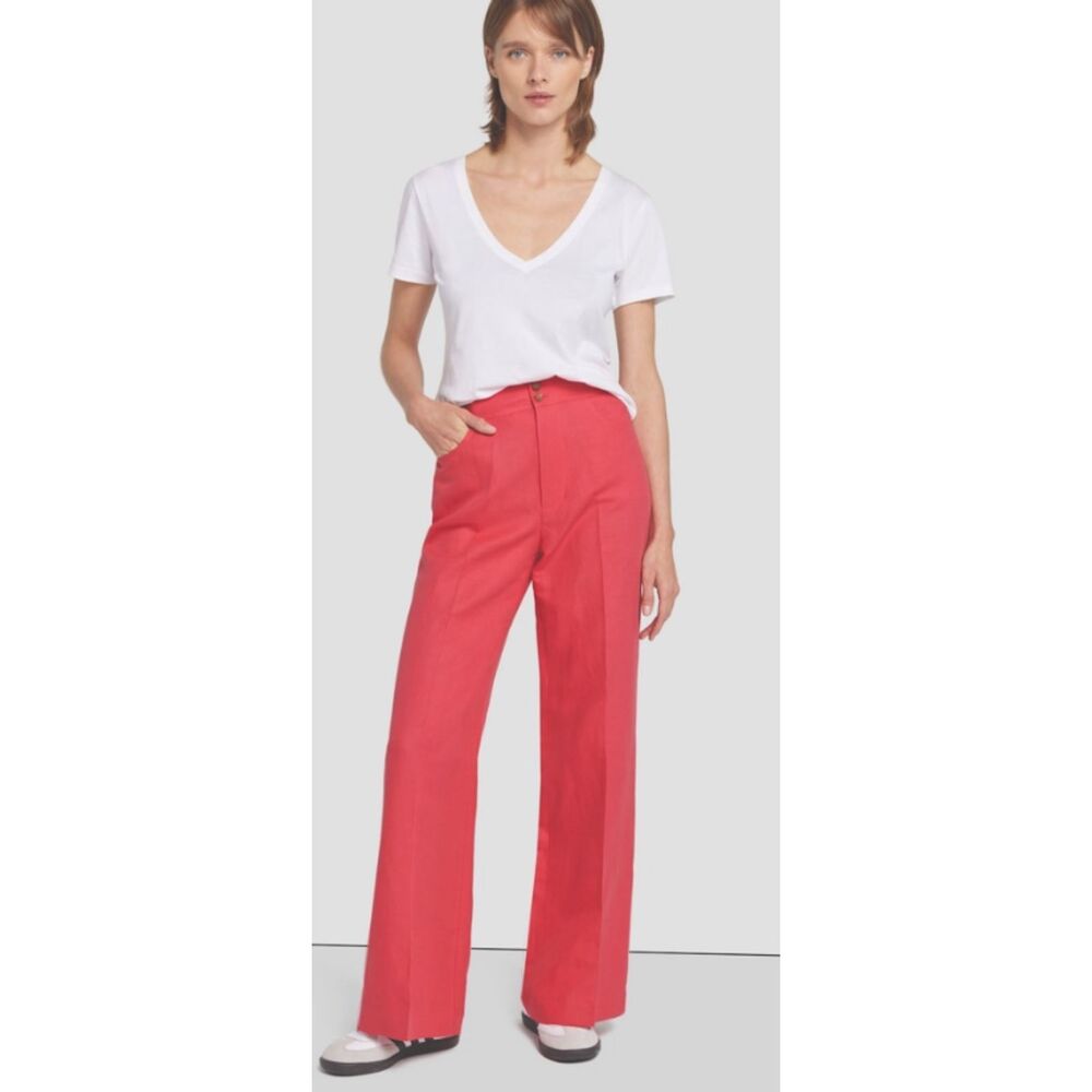 Seven Pink Linen Pants Size 10